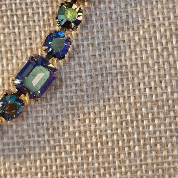 Vintage Aurora Borealis Choker/Necklace - Picture 2 of 5
